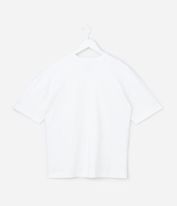 Remera Oversized Infantil en Suedine - Talle 5 a 14 años 3