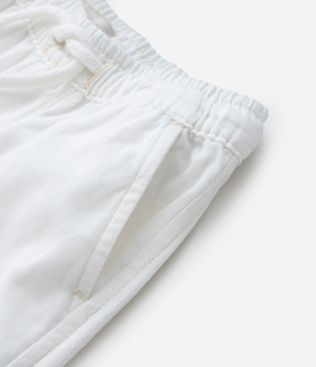 Bermuda Infantil en Sarga con Bajo Plegado - Talle 1 a 4 años 6