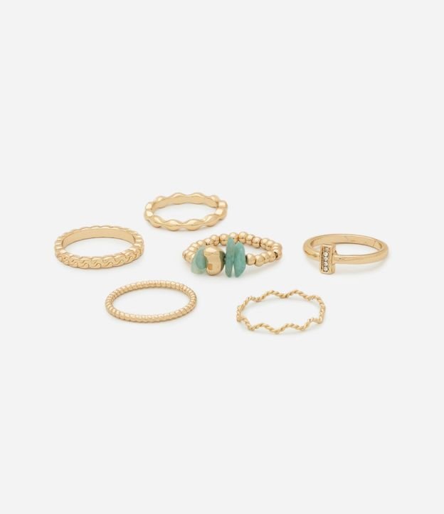 Kit 06 Anillos en Diferentes Formatos 2