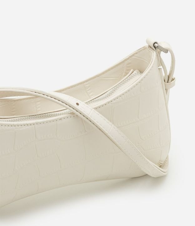 Cartera Baguette en PU con Textura Crocco 5