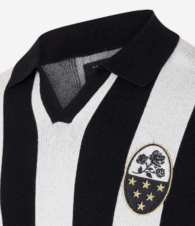 Remera Boxy en Punto con Estampa Futebol 2