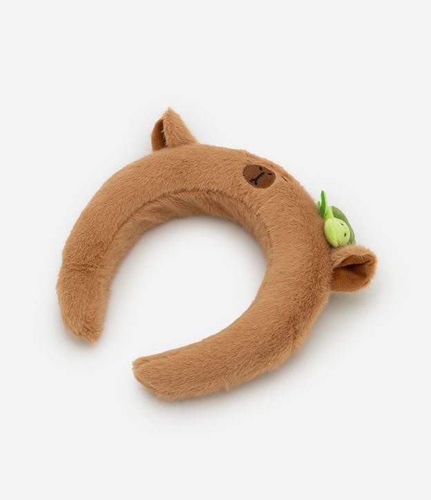 Vincha Infantil con Bordado Carpincho y Tortuga - Talle único 2