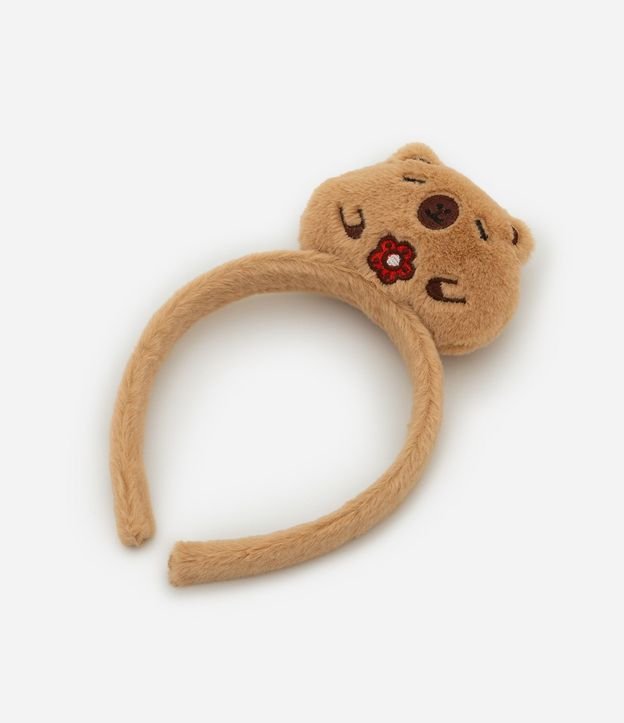 Vincha Infantil con Estampa Capivara 3D - Talle único 4