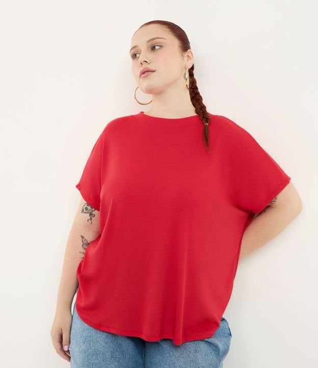 Blusa en Ribana sin Sisa Curve & Plus Size