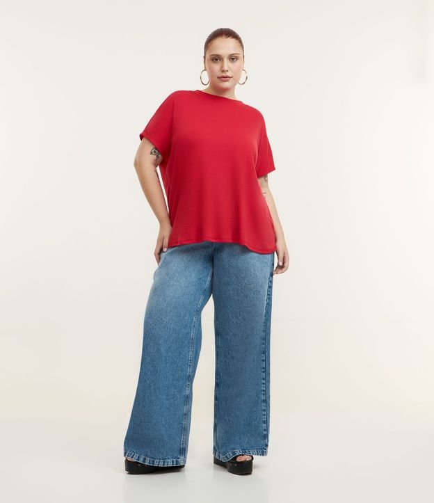 Blusa en Ribana sin Sisa Curve & Plus Size 2
