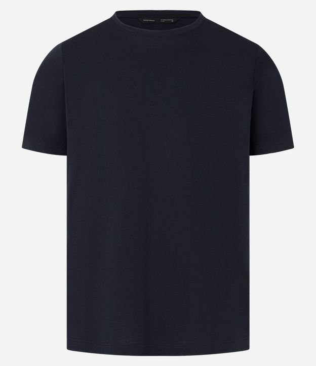 Remera Slim Básica en Algodón Peruano con Cuello Redondo 7