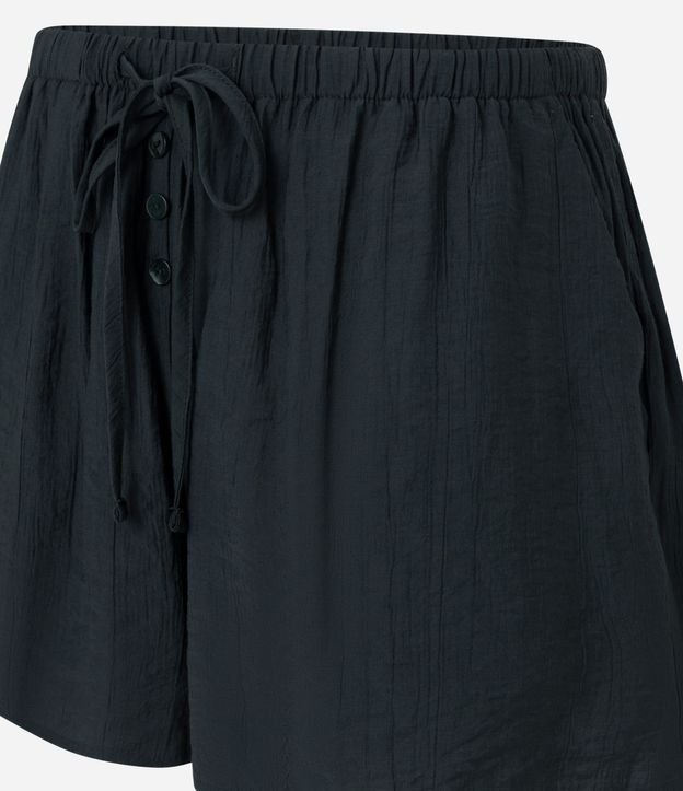 Salida de Playa Short en Viscosa con Bolsillo y Lazo 6