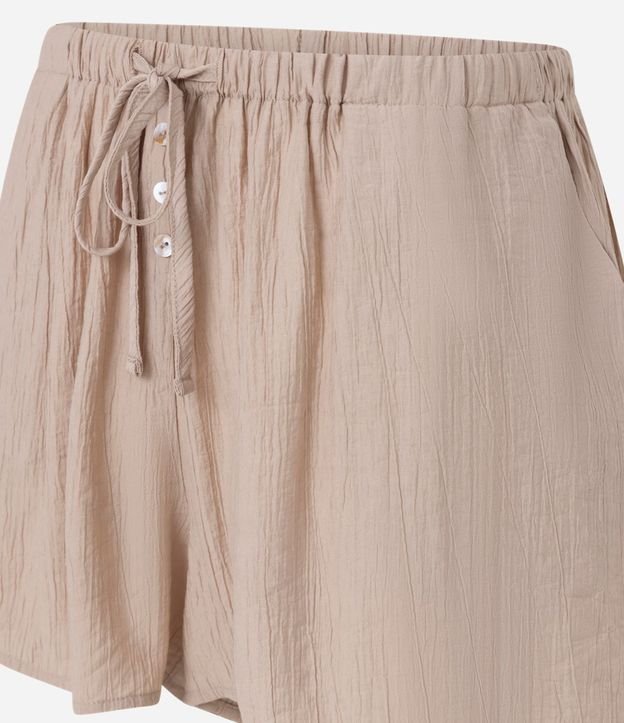 Salida de Playa Short en Viscosa con Bolsillo y Lazo 7