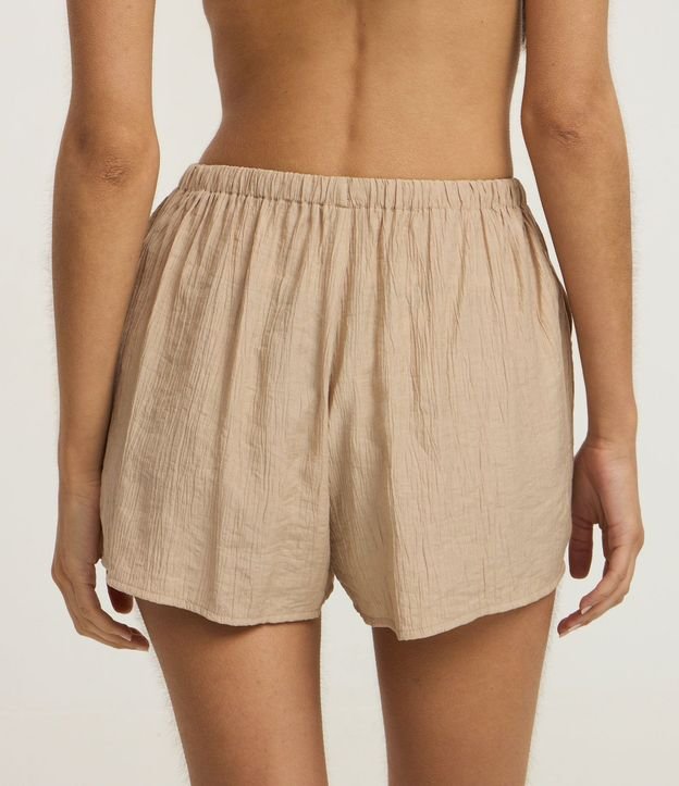 Salida de Playa Short en Viscosa con Bolsillo y Lazo 5
