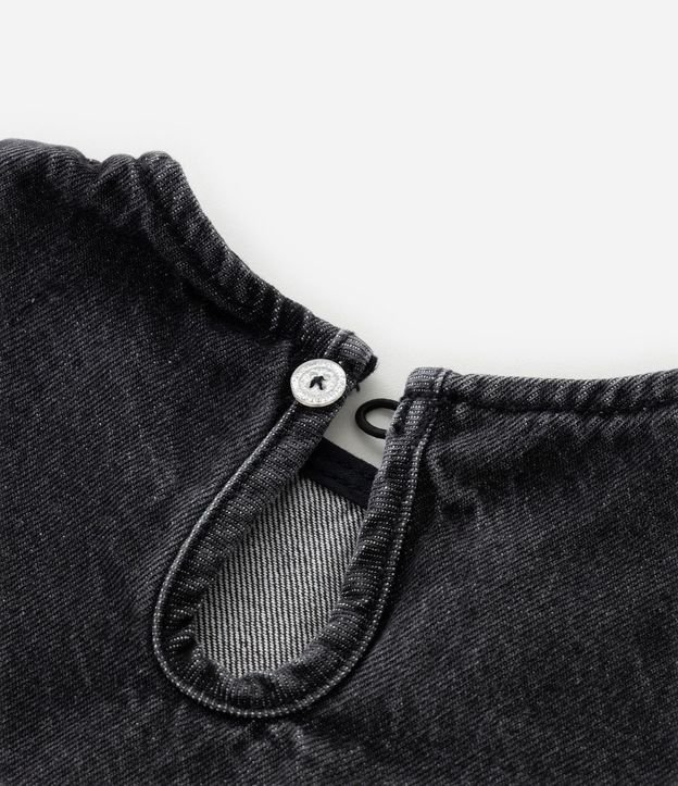Blusa Infantil en Jeans con Volado -  1 a 6 años 5