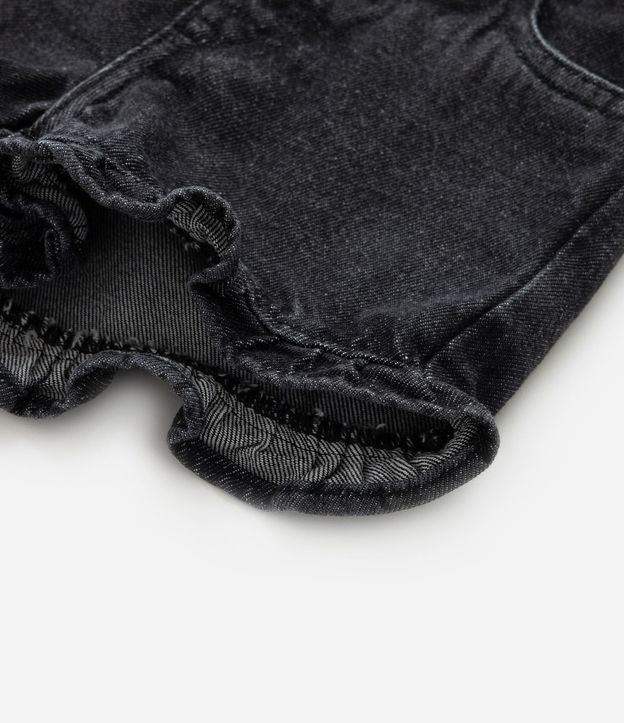 Short Infantil en Jeans con Volados - Talle 1 a 6 años 7