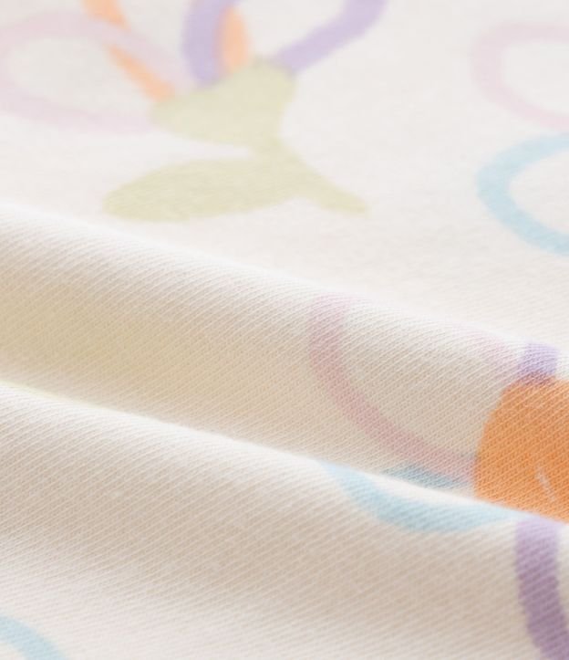 Body Infantil con Estampa Floral - Talle 0 a 18 meses 4