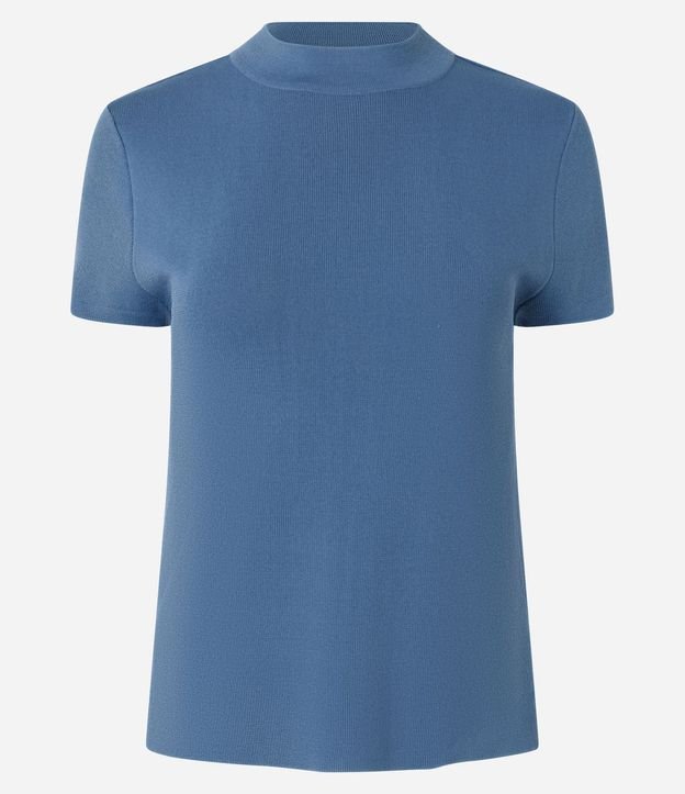 Blusa de Punto con Cuello Alto 6