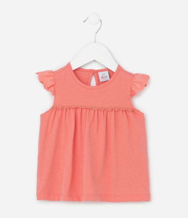 Conjunto Infantil con Estampa Floral - Talle 0 a 18 Meses 3