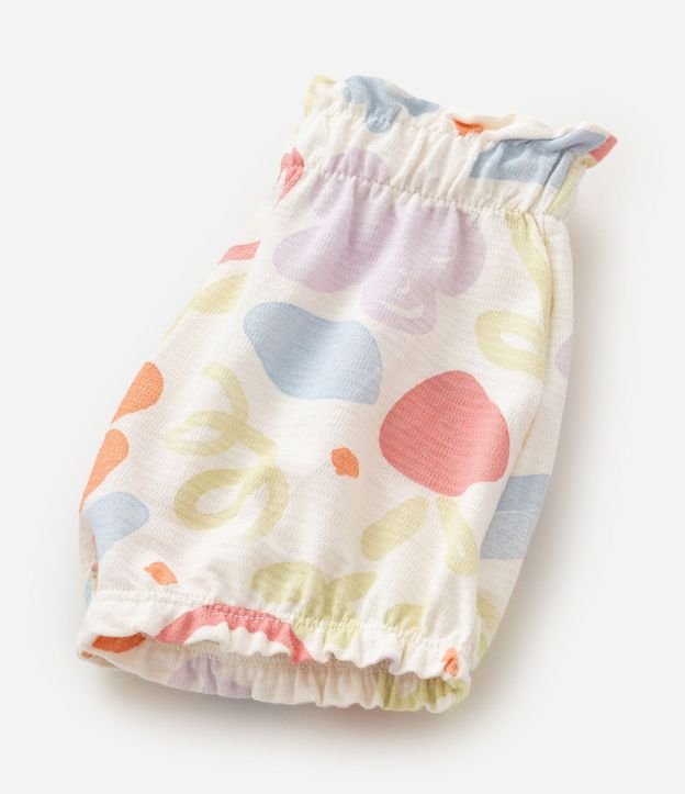Conjunto Infantil con Estampa Floral - Talle 0 a 18 Meses 8