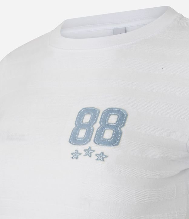 Remera New T-shirt con Estampa College 6