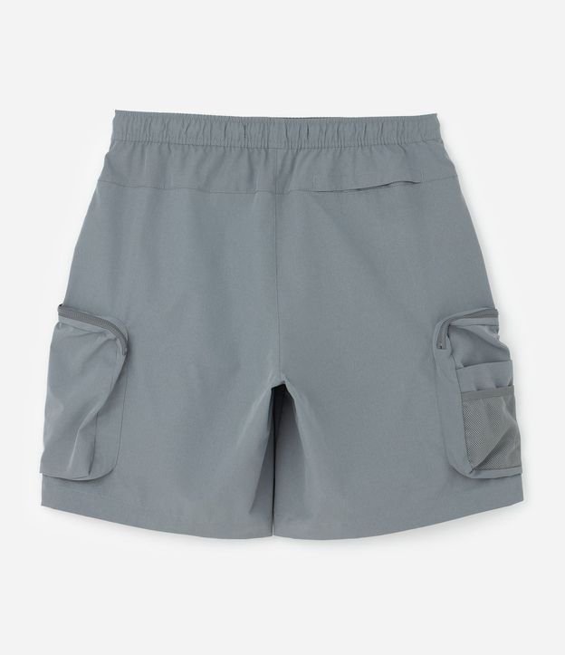 Bermuda Baggy Cropped con Bolsillos 2
