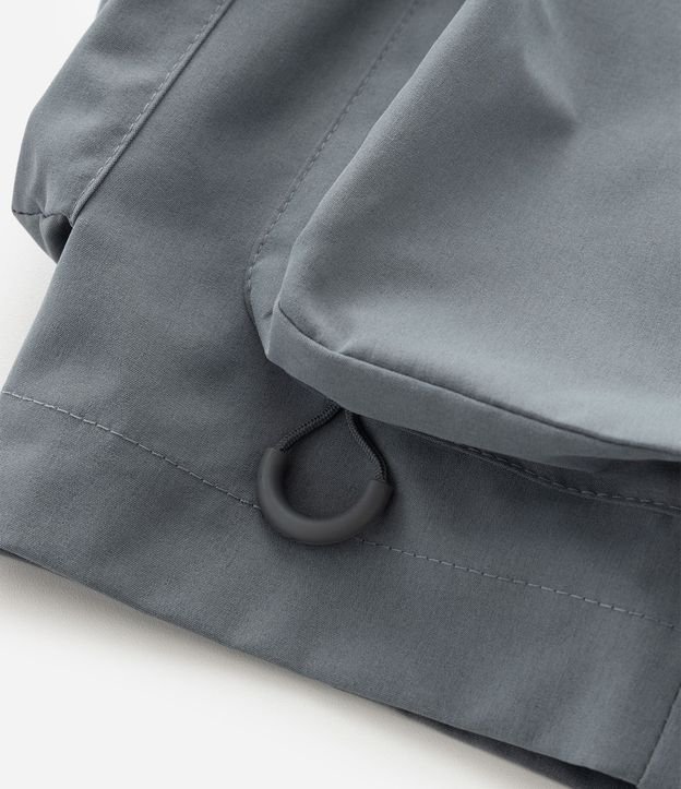 Bermuda Baggy Cropped con Bolsillos 5
