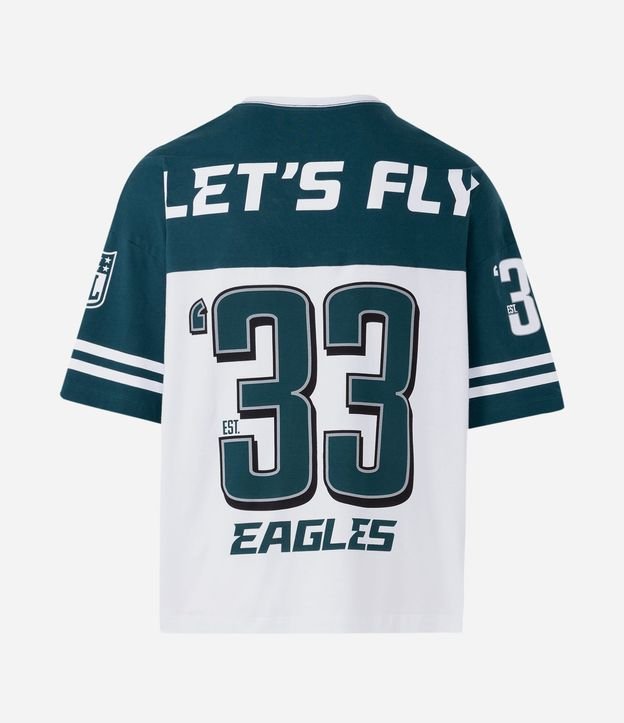 Remera Masculina Oversized Philadelphia Eagles NFL en Algodón 8