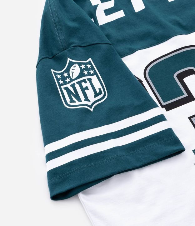 Remera Masculina Oversized Philadelphia Eagles NFL en Algodón 12