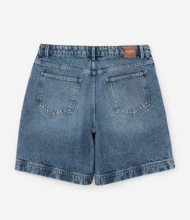 Bermuda en Jeans con Pences y Bajo Larga Curve & Plus Size 7