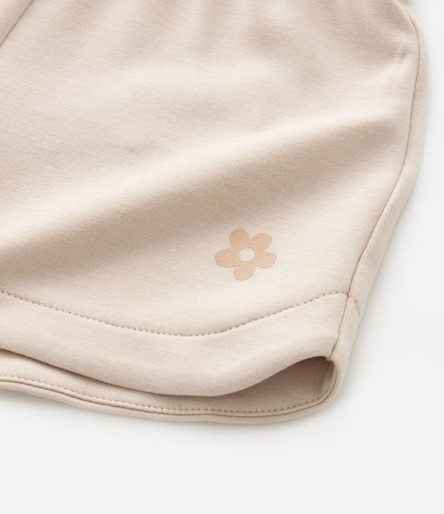 Short Infantil en Modal con Estampa Localizada - Talle 1 a 6 años 7
