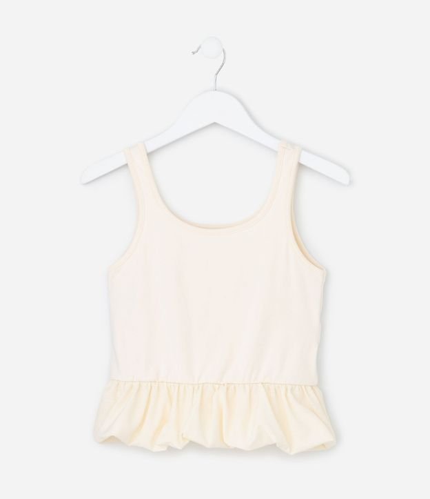 Blusa Balonê Infantil en Algodón - Talle 5 a 14 años