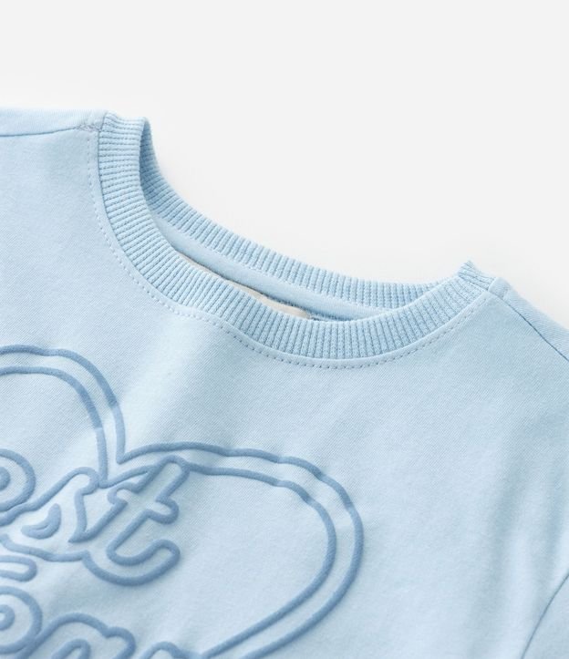 Blusa Infantil con Estampa de Corazón y Lettering - Talle 1 A 5 años 5