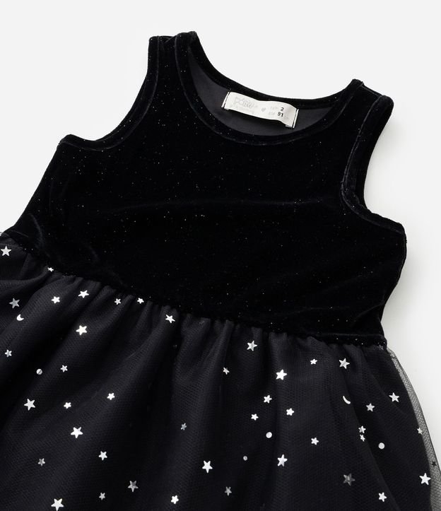 Vestido Infantil en Terciopelo de Gatita - Talle 1 a 6 años 10
