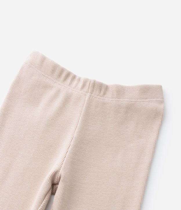 Pantalón Legging Infantil en Rib con Frufru - Talle 1 a 6 años 7