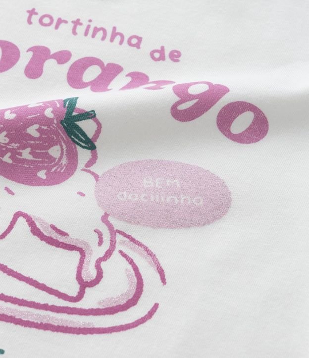 Blusa Infantil Torta de Frutilla - Talle 1 a 6 años 4