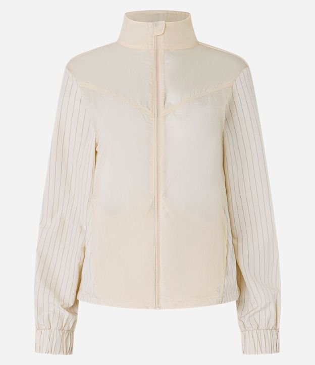 Campera Rompevientos Deportiva con Hilo Reflectante 7