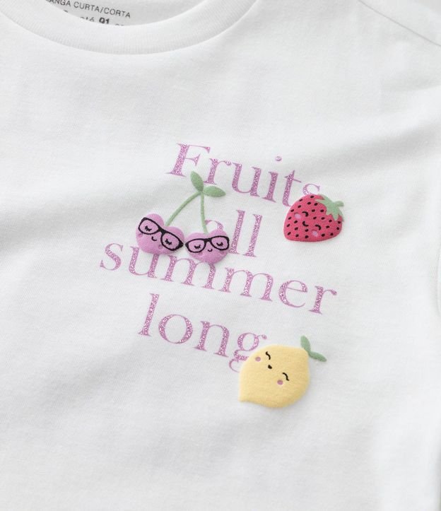 Conjunto Infantil con Estampa de Frutas - Talle 1 a 6 años 11
