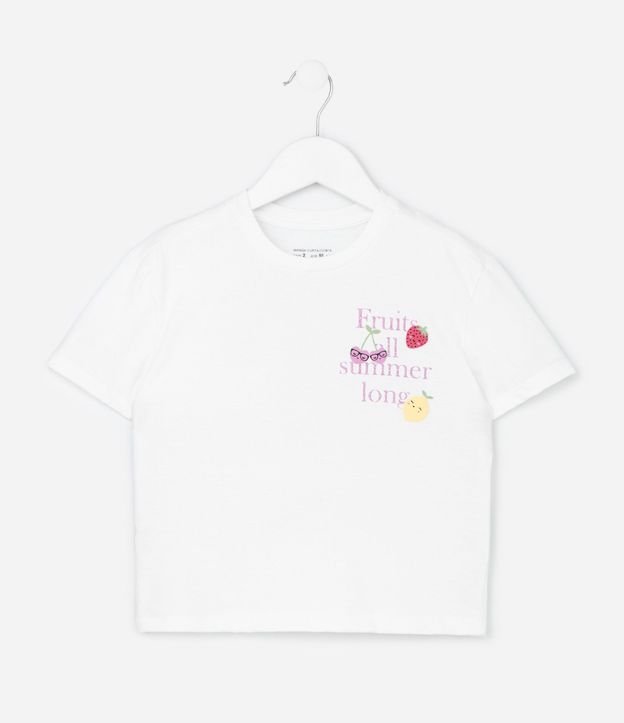 Conjunto Infantil con Estampa de Frutas - Talle 1 a 6 años 3