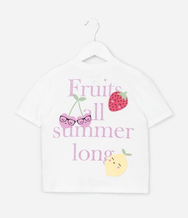 Conjunto Infantil con Estampa de Frutas - Talle 1 a 6 años 4