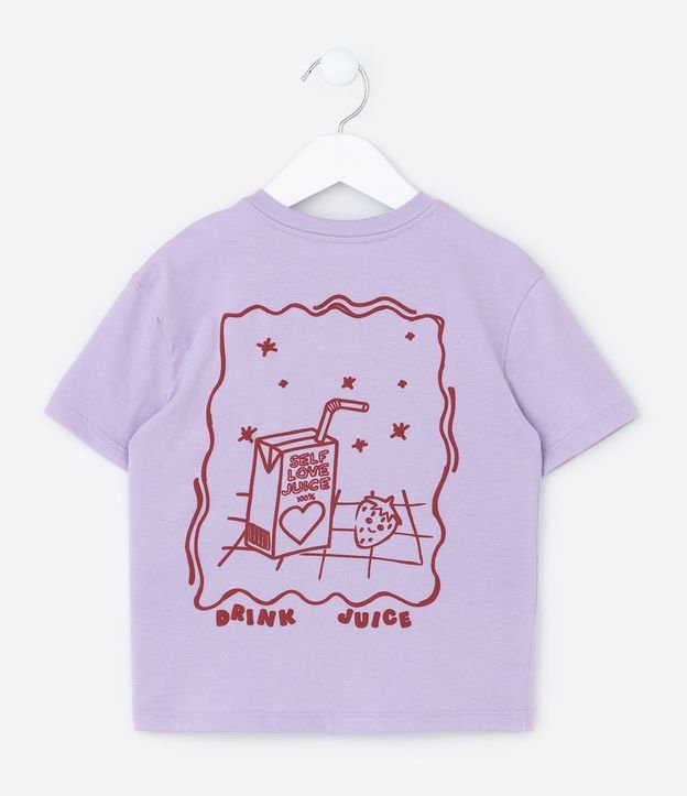 Conjunto Infantil con Estampa Suco de Frutilla - Talle 1 a 6 años 9