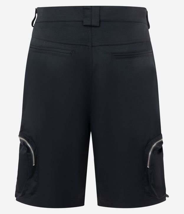 Bermuda Baggy con Bolsillos Cargo y Cremallera 6