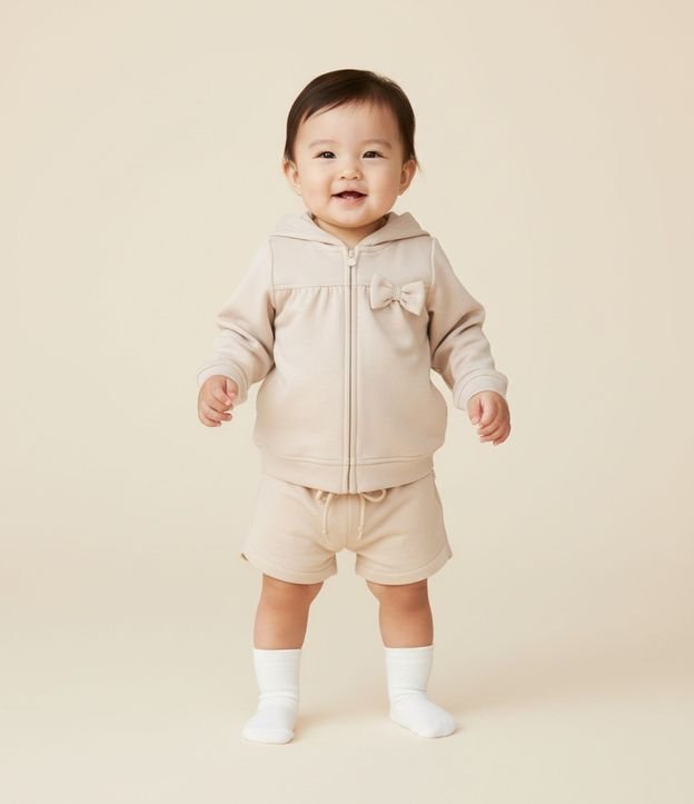 Bermuda Infantil Clochard en Modal - Talle 0 a 18 Meses 2