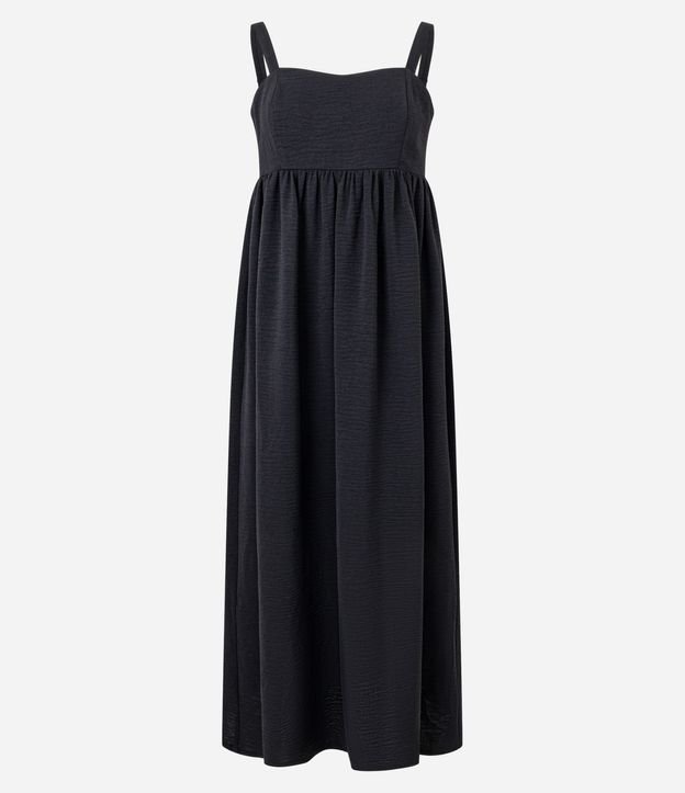Vestido Evasê Midi en Airflow con Escote Corazón 5