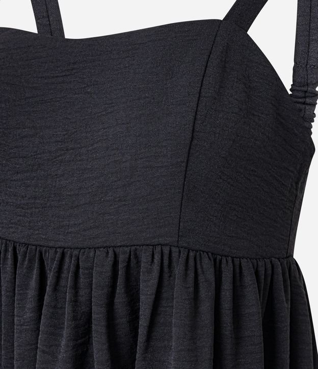 Vestido Evasê Midi en Airflow con Escote Corazón 6