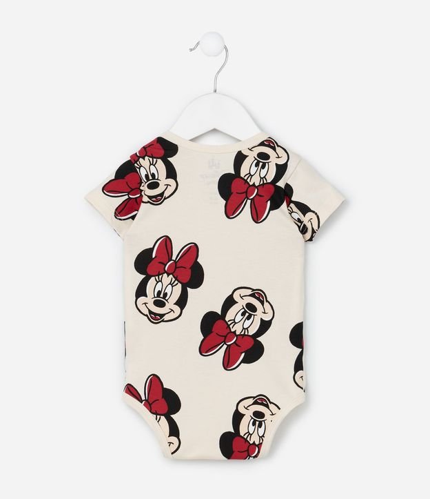 Body Infantil con Estampa Minnie - Talle 0 a 18 Meses 5