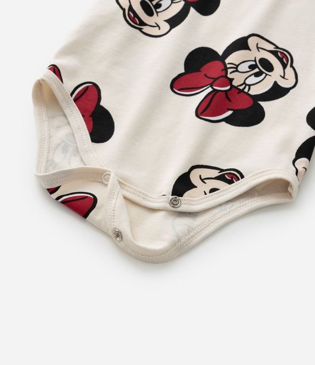 Body Infantil con Estampa Minnie - Talle 0 a 18 Meses 8