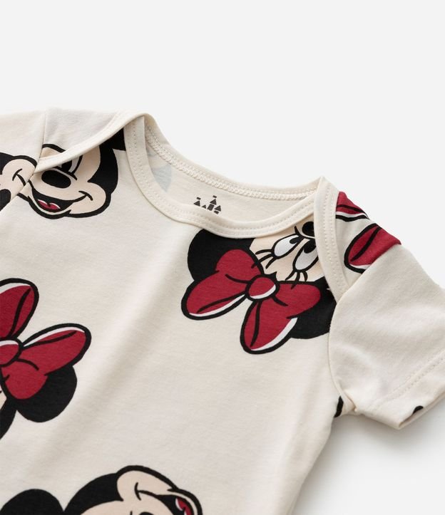 Body Infantil con Estampa Minnie - Talle 0 a 18 Meses 9