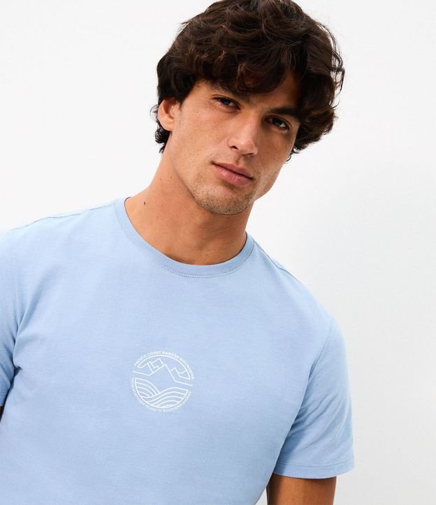 Remera Comfort en Algodón con Estampa Mini Silk Minimalista 4