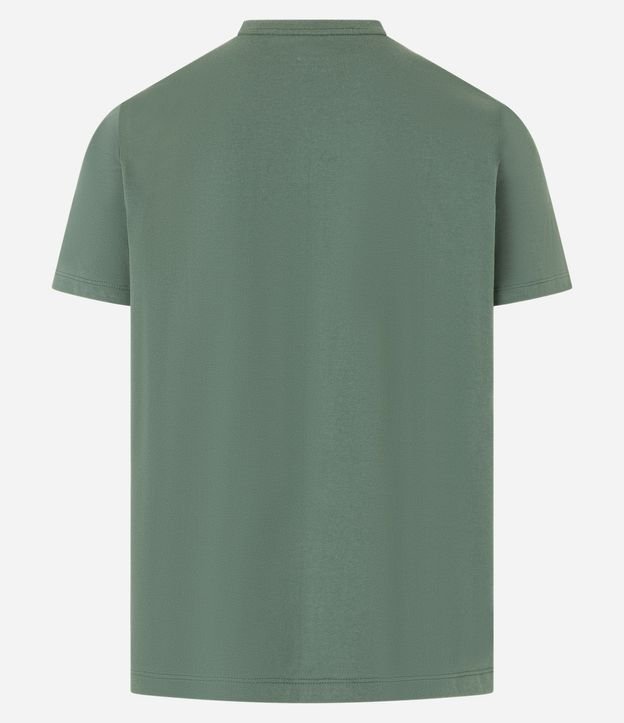 Remera Regular en Algodón con Estampa Localizada 6