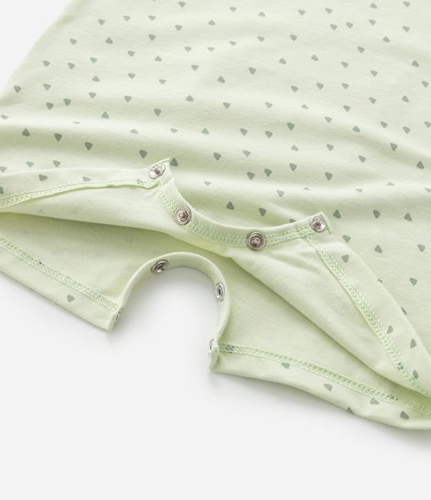 Mono Corto Infantil Estampado con Bordado  - Talle 0 a 18 meses 7