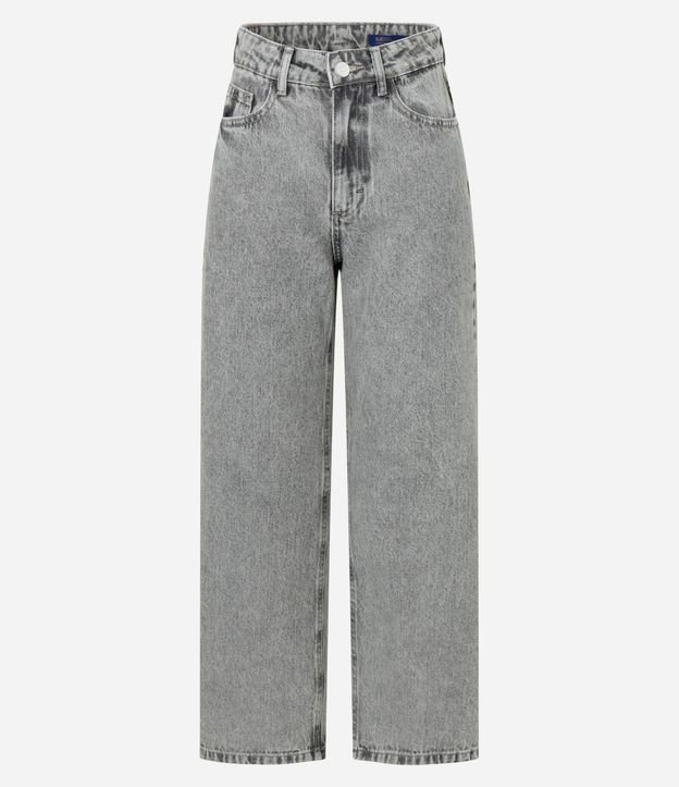 Pantalón Cropped Reta Jeans con Lavado Clássica 6