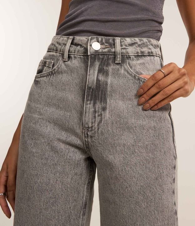 Pantalón Cropped Reta Jeans con Lavado Clássica 5
