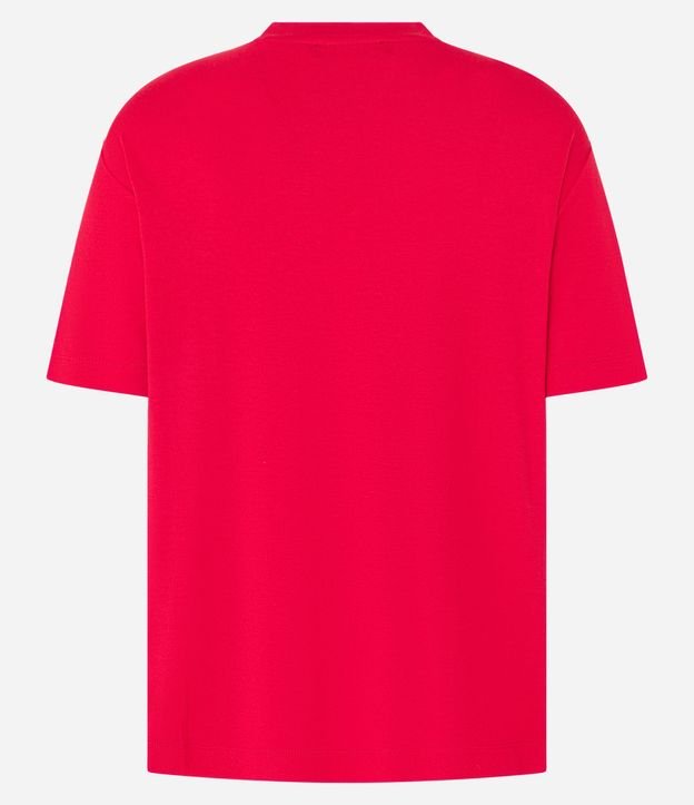 Remera T-shirt en Viscosa con Aplicación de Strass 8