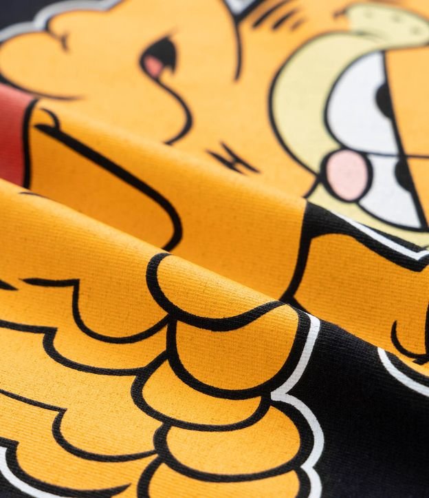 Remera Infantil College Baloncesto con Estampa Garfield - Talle 5 a 14 años 4